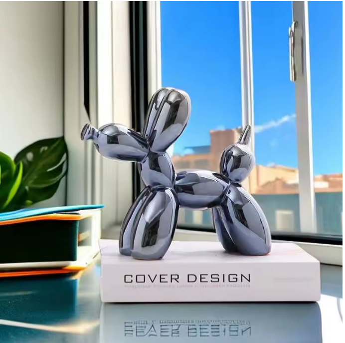 Glossy Balloon Dog Home Decor