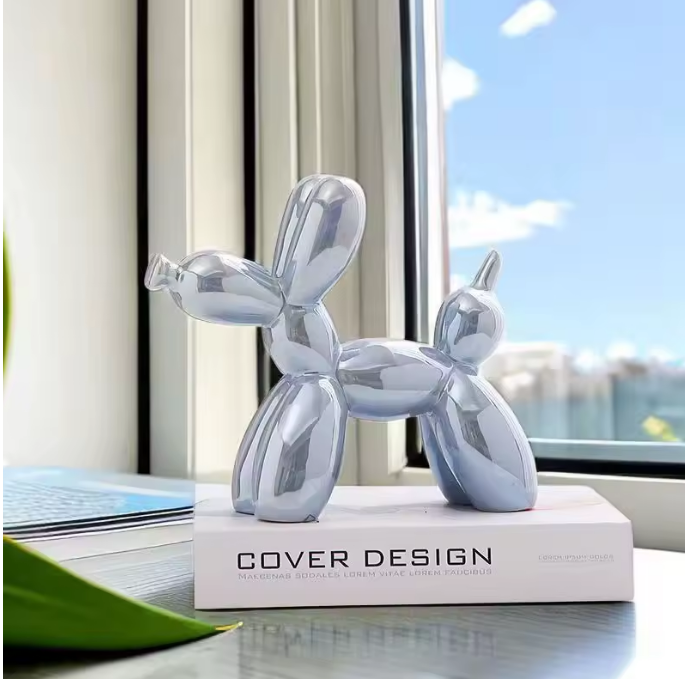 Glossy Balloon Dog Home Decor
