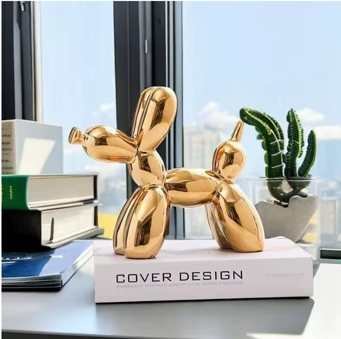 Glossy Balloon Dog Home Decor
