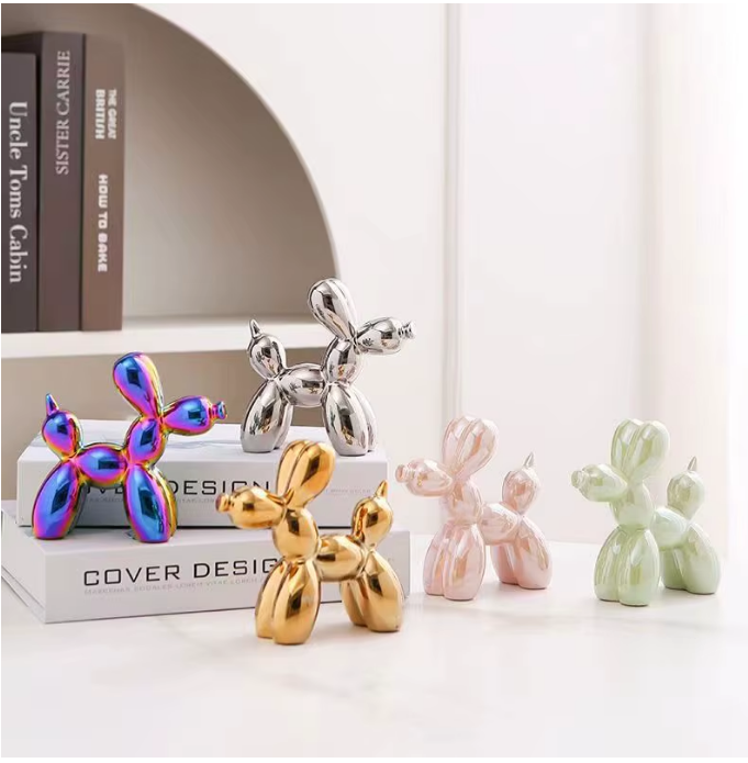 Glossy Balloon Dog Home Decor