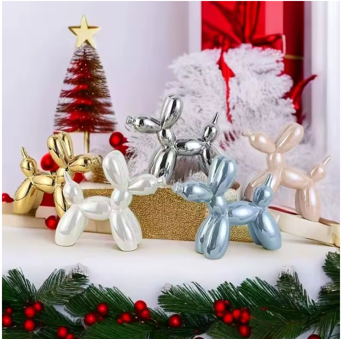 Glossy Balloon Dog Home Decor