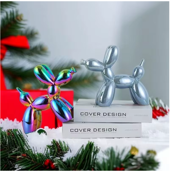 Glossy Balloon Dog Home Decor