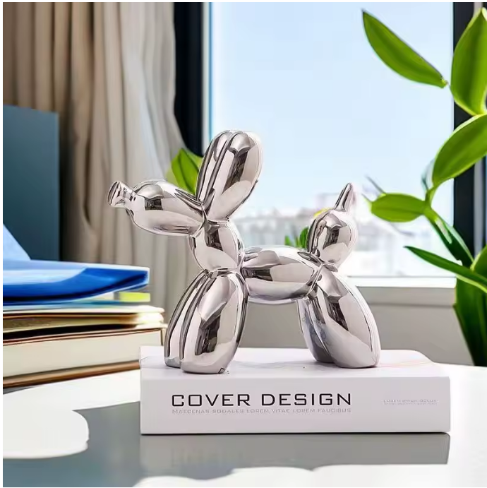 Glossy Balloon Dog Home Decor